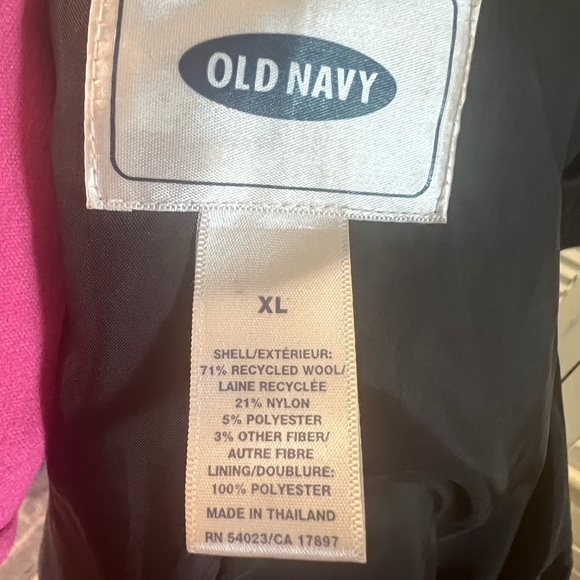 Old Navy Women's Black Hooded Coat - Picture 4 of 4